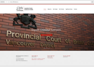 Vancouver Law Firm WordPress Web Development