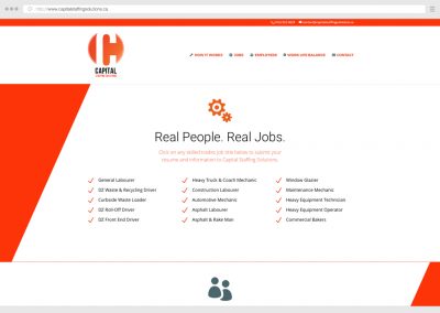 Toronto Skilled Trades Employment Agency & Staffing WordPress Web Design
