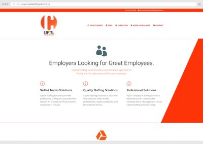 Toronto Skilled Trades Employment Agency & Staffing WordPress Web Design